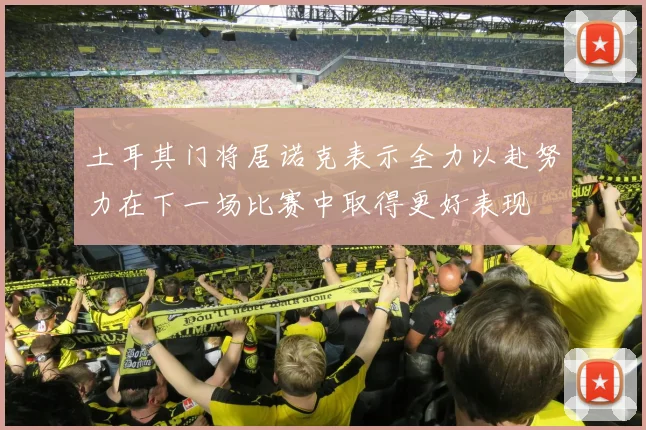 土耳其门将居诺克表示全力以赴努力在下一场比赛中取得更好表现